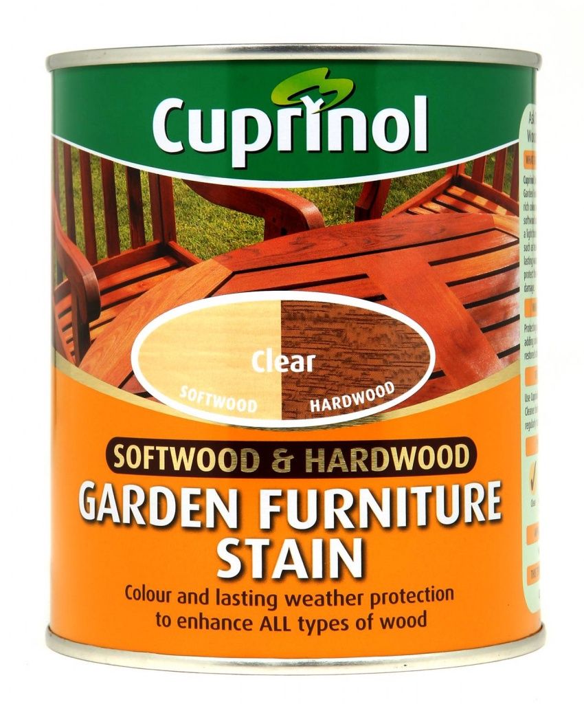 CUPRINOL GARDEN FURNITURE STAIN CLEAR 750ML