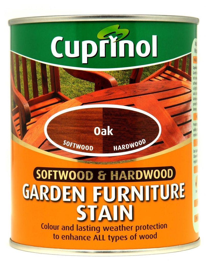 CUPRINOL GARDEN FURNITURE STAIN OAK 750ML