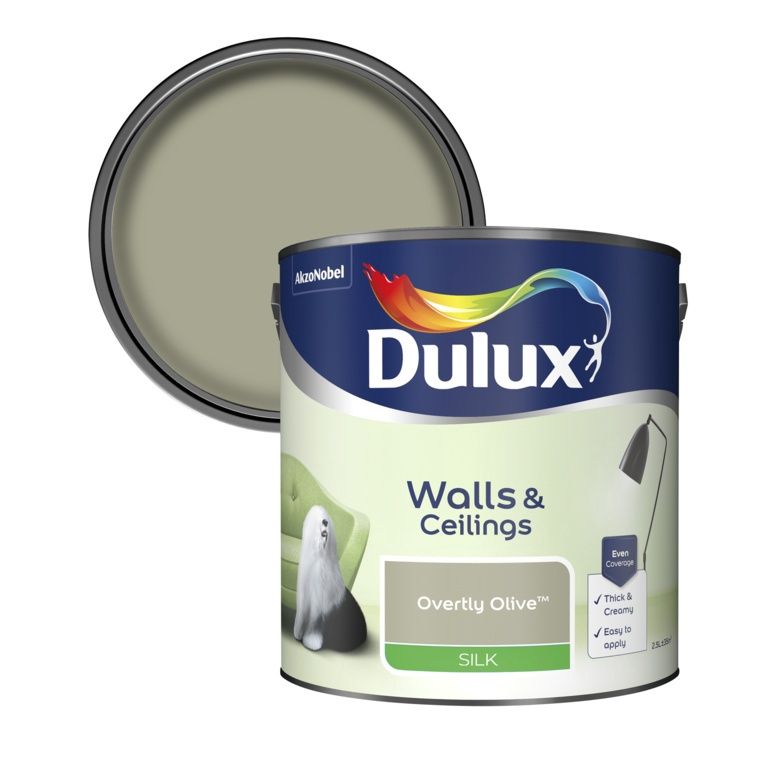 DULUX SILK OVERTLY OLIVE 2.5LT