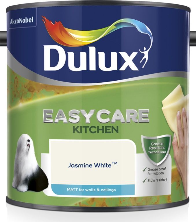 DULUX EASYCARE KITCHEN JASMINE WHITE 2.5L