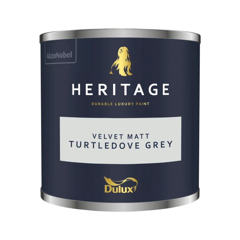 DULUX HERITAGE TESTER TURLEDOVE GREY 125ML