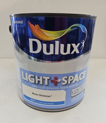 DULUX LIGHT &amp; SPACE MOON SHIMMER 2.5LT