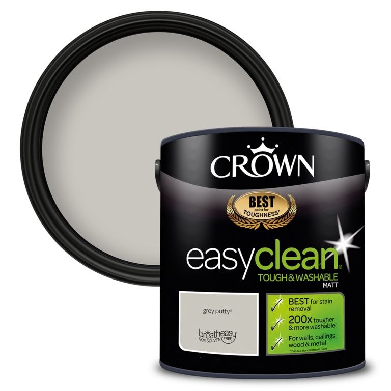 CROWN EASYCLEAN GREY PUTTY 2.5L