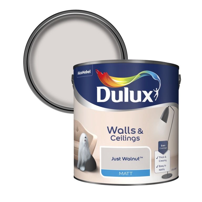 DULUX MATT JUST WALNUT 2.5L