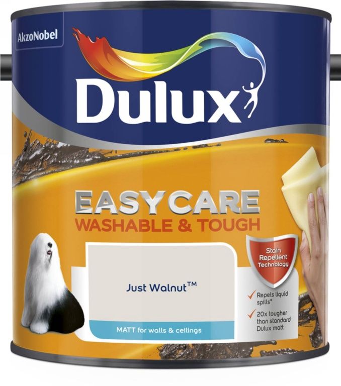 DULUX EASYCARE JUST WALNUT 2.5L