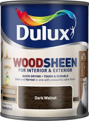 DULUX WOODSHEEN DARK WALNUT 750ML