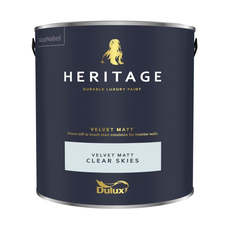 DULUX HERITAGE MATT CLEAR SKIES 2.5L