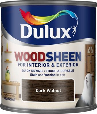 DULUX WOODSHEEN DARK WALNUT 250ML