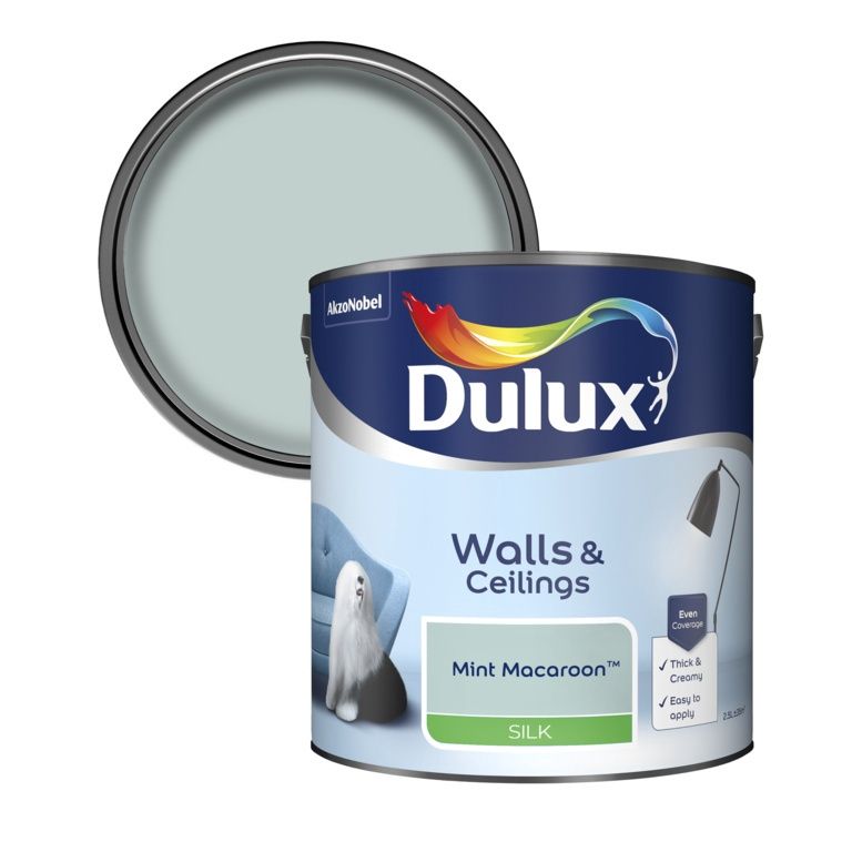 DULUX SILK MINT MACAROON 2.5LT