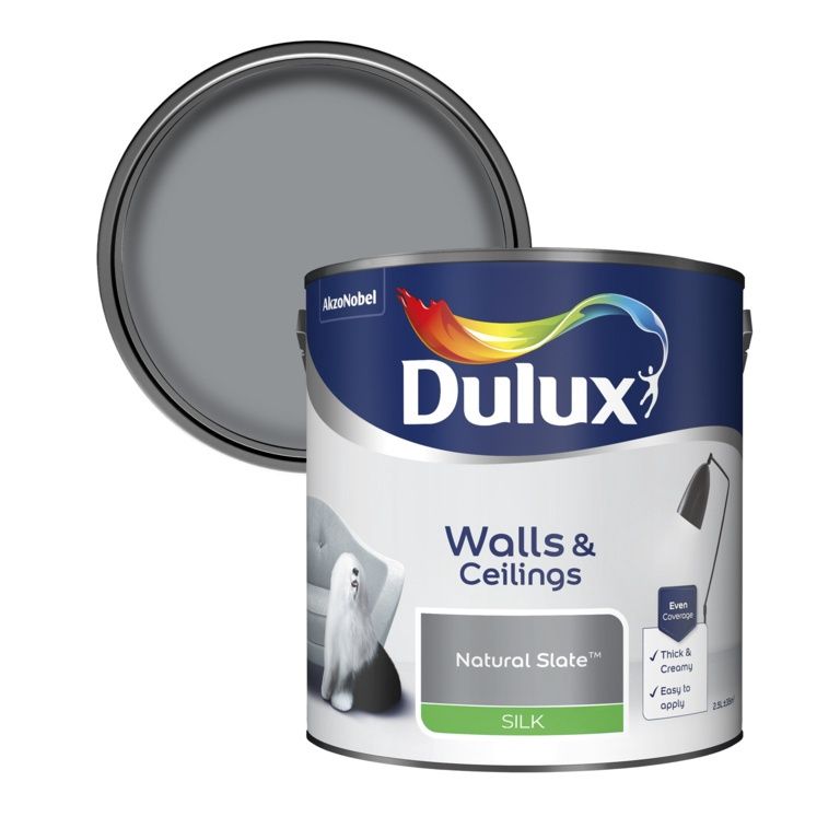 DULUX SILK NATURAL SLATE 2.5LT