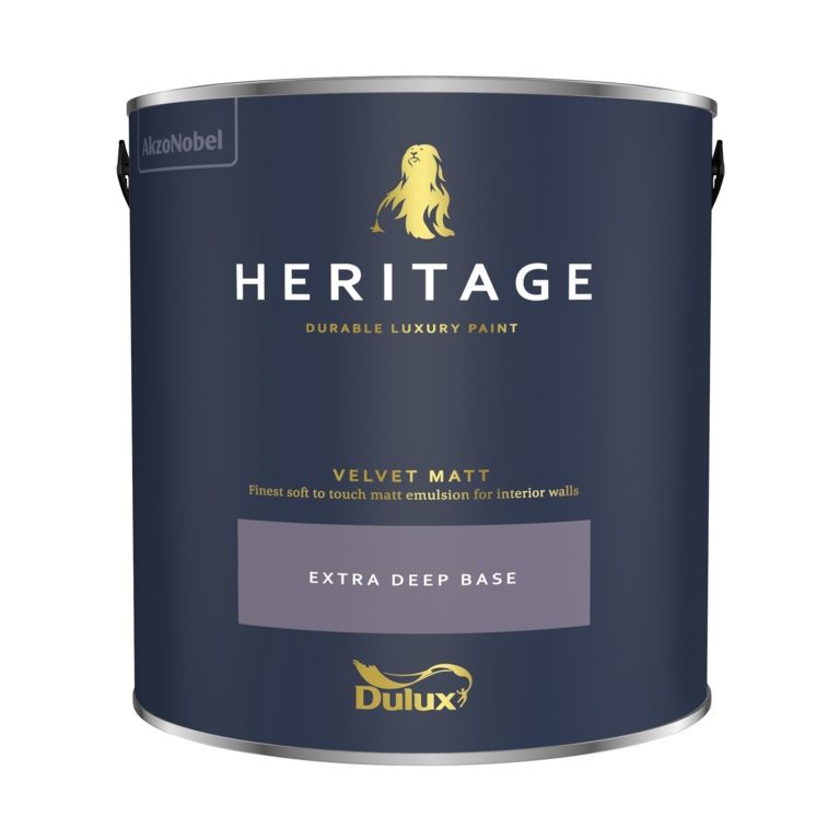 DULUX HERITAGE MATT EX DEEP BASE 2.5LT