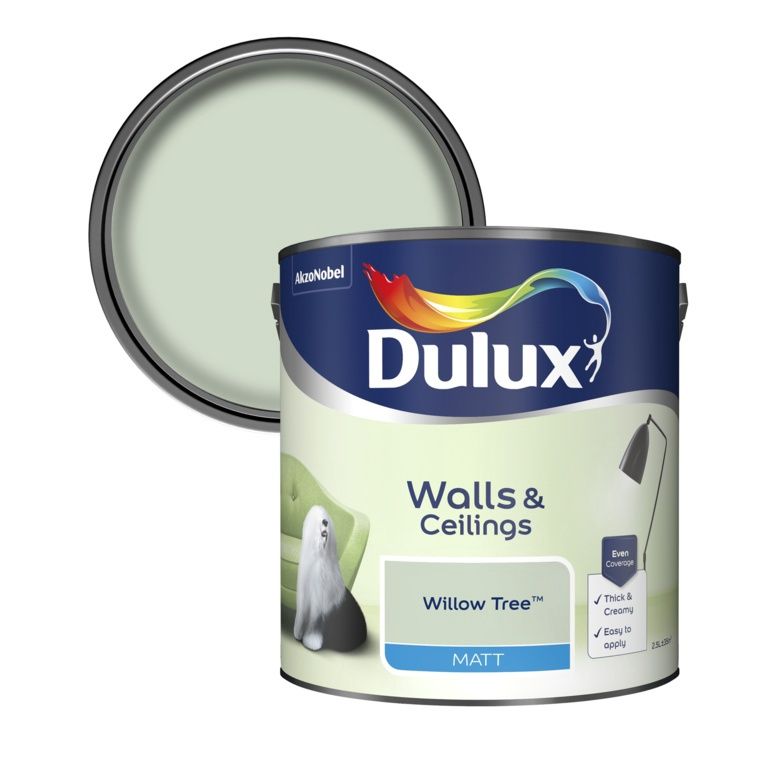 DULUX MATT WILLOW TREE 2.5LT
