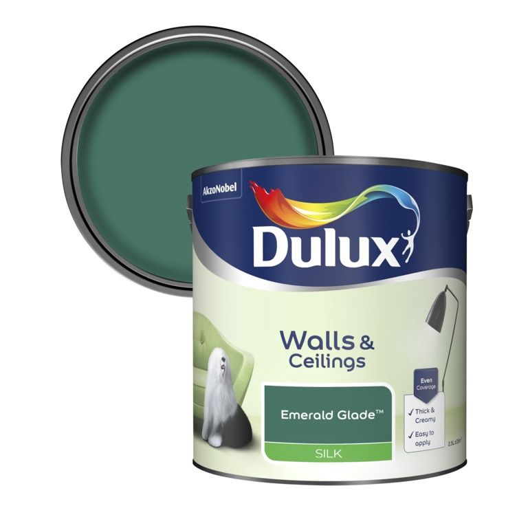 DULUX SILK EMERALD GLADE 2.5LT