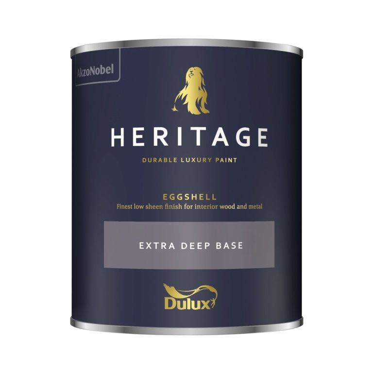 DULUX HERITAGE EGGSHELL EXTRA DEEP BASE 750ML