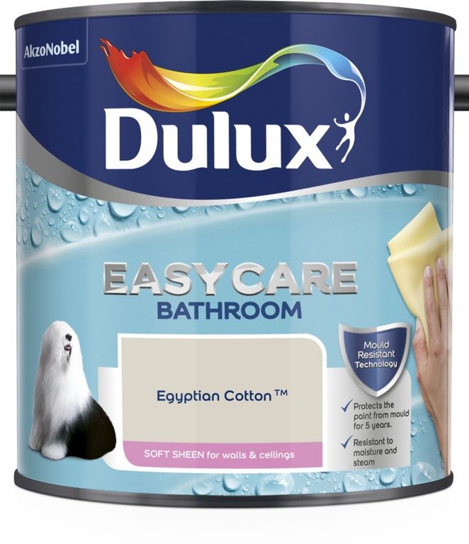 DULUX EASYCARE BATHROOM EGYPTIAN COTTON 2.5L