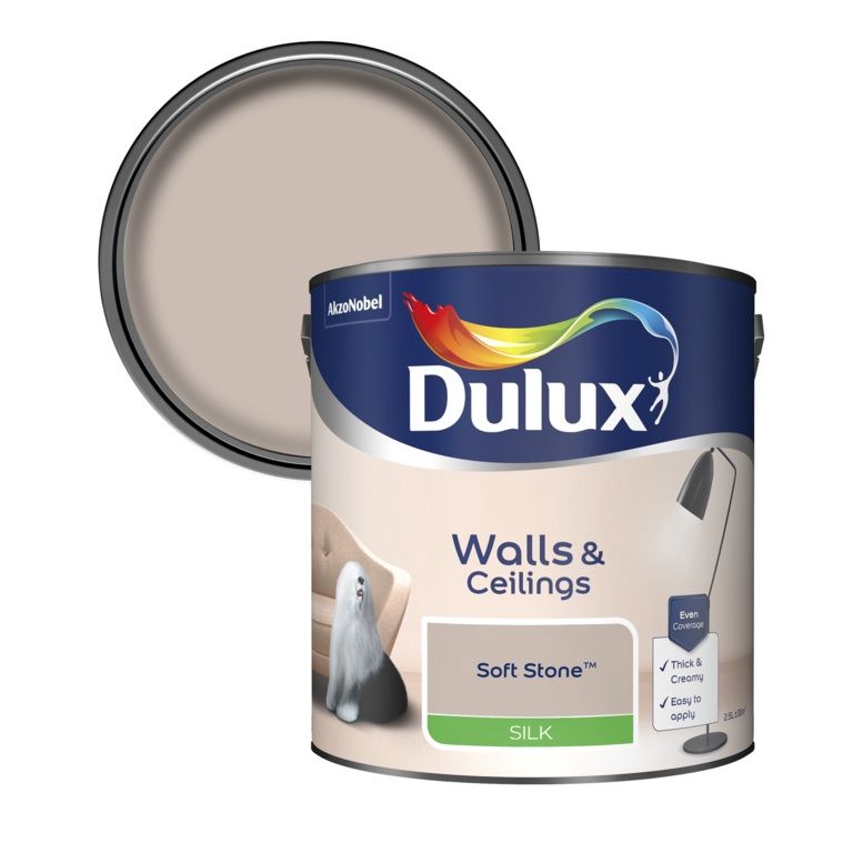 DULUX SILK SOFT STONE 2.5L
