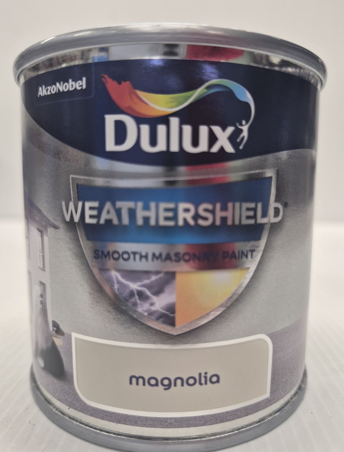 DULUX WEATHERSHIELD MASONRY PAINT TESTER MAGNOLIA 250ML