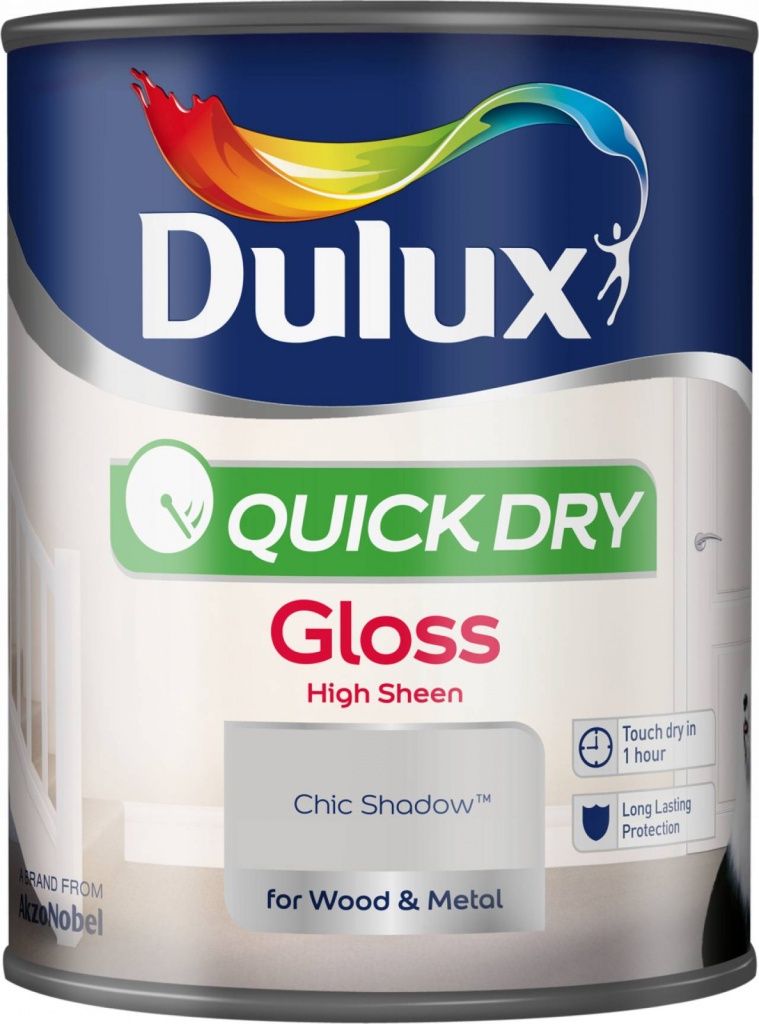 DULUX QD GLOSS CHIC SHADOW 750ML