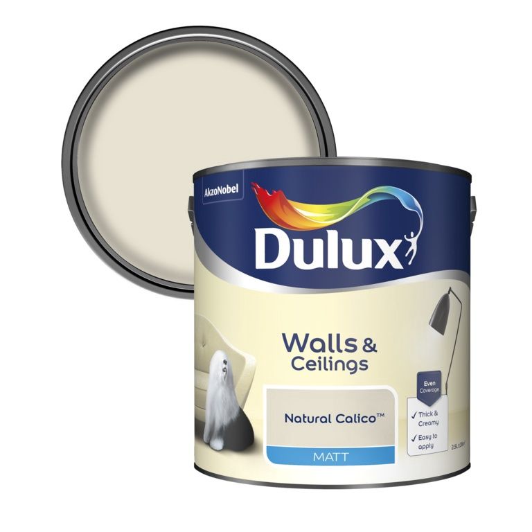 DULUX MATT NATURAL CALICO 2.5L