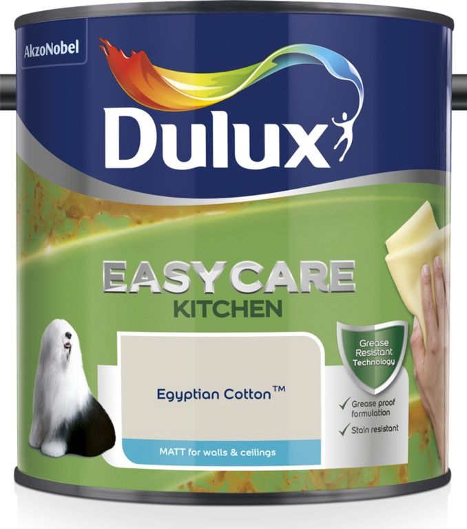 DULUX easycare KITCHEN EGYPTIAN COTTON 2.5L