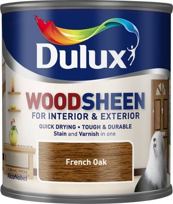 DULUX WOODSHEEN FRENCH OAK 250ML