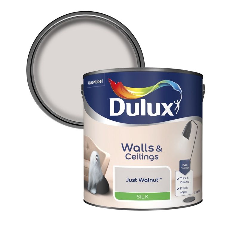 DULUX SILK JUST WALNUT 2.5L