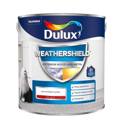 DULUX WEATHERSHIELD EXTERIOR GLOSS PBW 2.5L