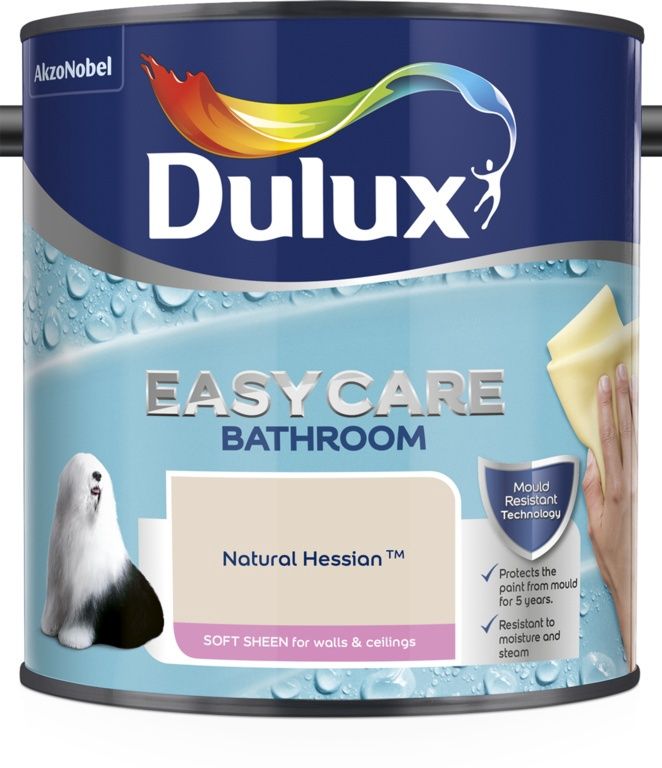 DULUX EASYCARE BATHROOM NATURAL HESSIAN 2.5LT