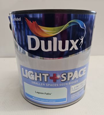 DULUX LIGHT &amp; SPACE LAGOON FALLS 2.5LT
