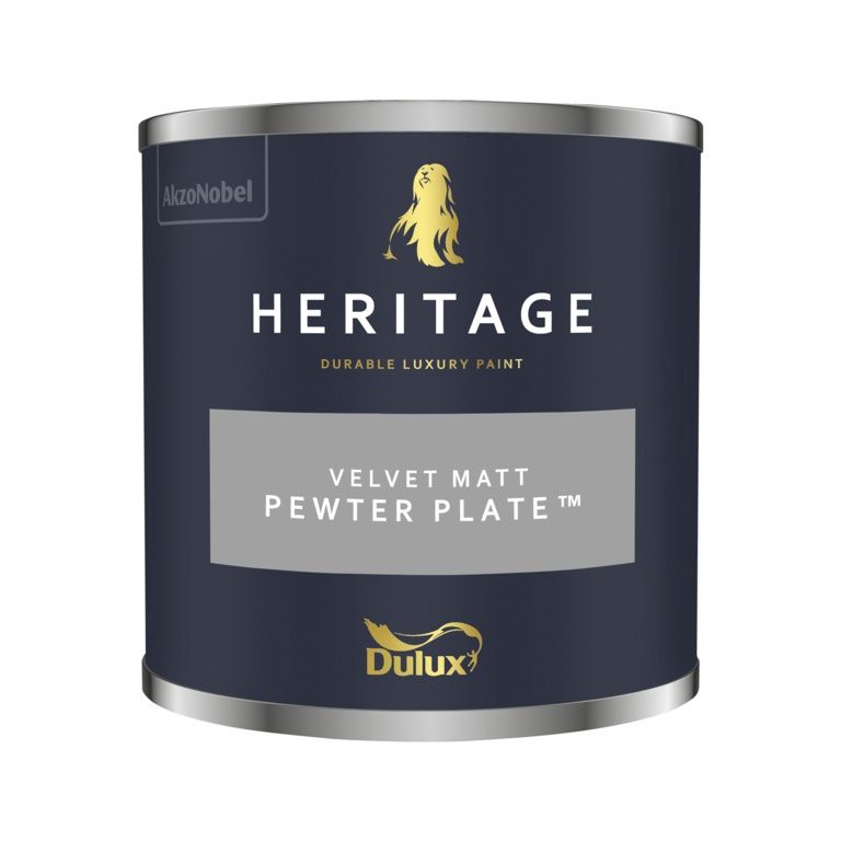 DULUX HERITAGE TESTER PEWTER PLATE 125ML