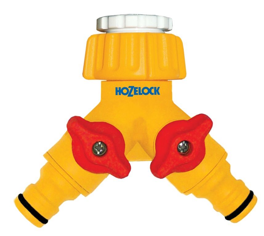 HOZELOCK DUAL TAP CONNECTOR 2256 CARDED