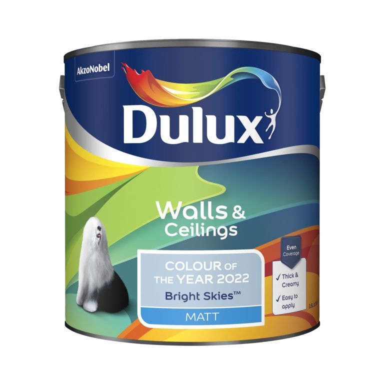 DULUX MATT BRIGHT SKIES 2.5L