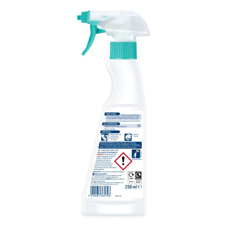 DR BECKMAN DEO AND SWEAT STAIN REMOVER SPRAY