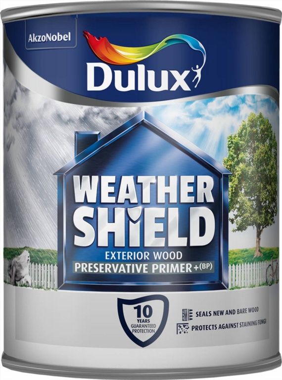 DULUX WEATHERSHIELD EXTERIOR PRESERVATIVE PRIMER 750ML
