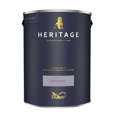 DULUX HERITAGE MEDIUM MATT BASE 5LT