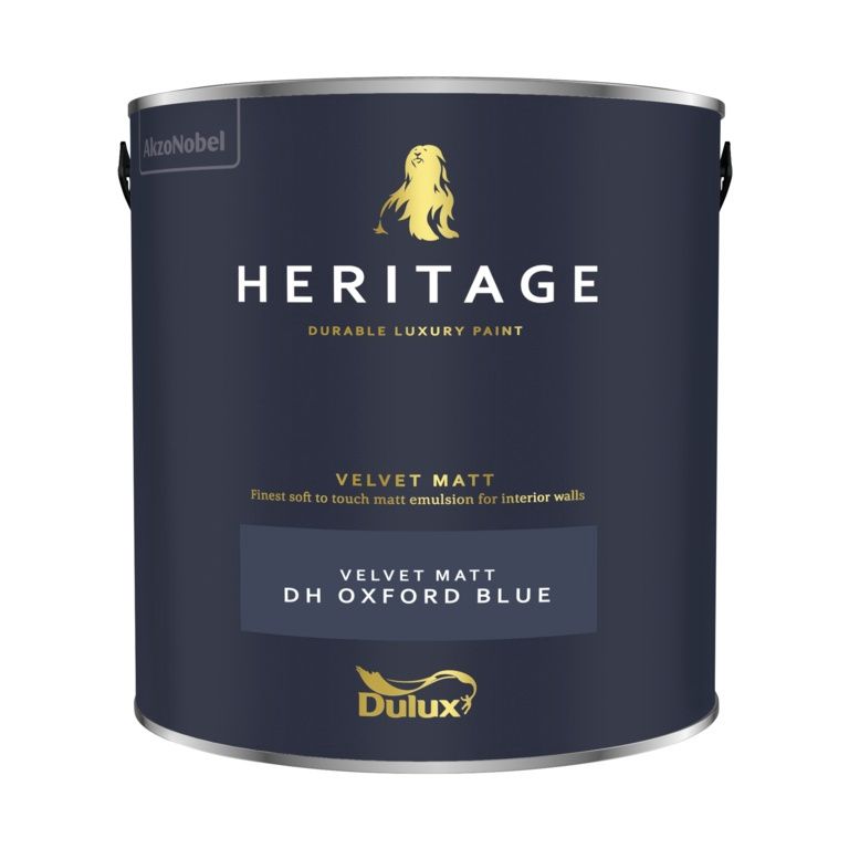 DULUX HERITAGE MATT DH OXFORD BLUE 2.5L