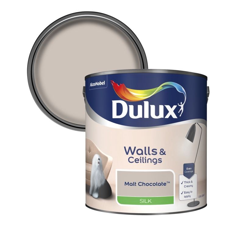 DULUX SILK MALT CHOCOLATE 2.5L