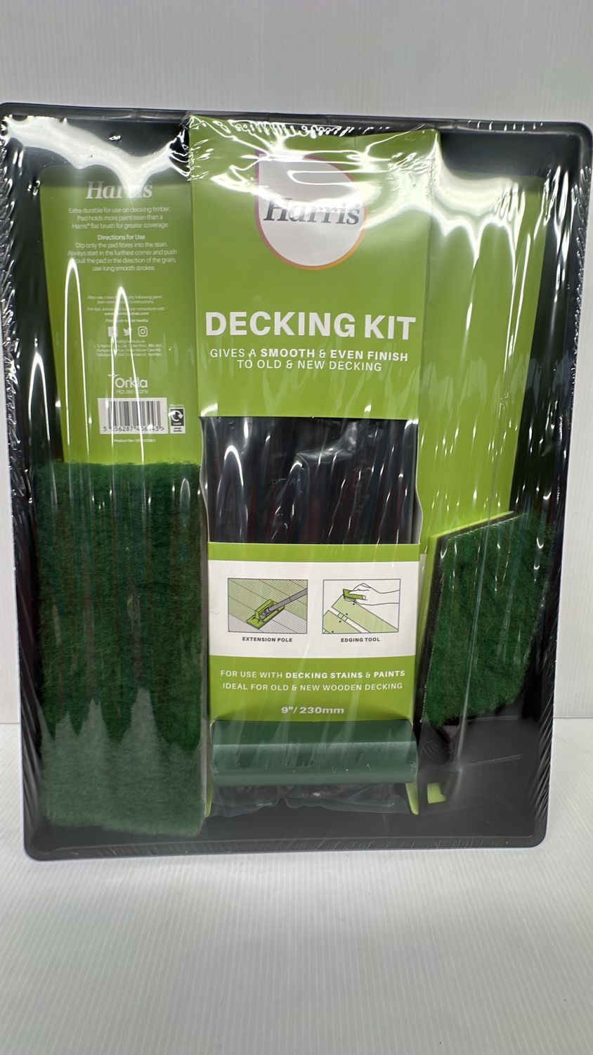 HARRIS SERIOUSLY GOOD SHED,  FENCE &amp; DECKING KIT 8 pieces