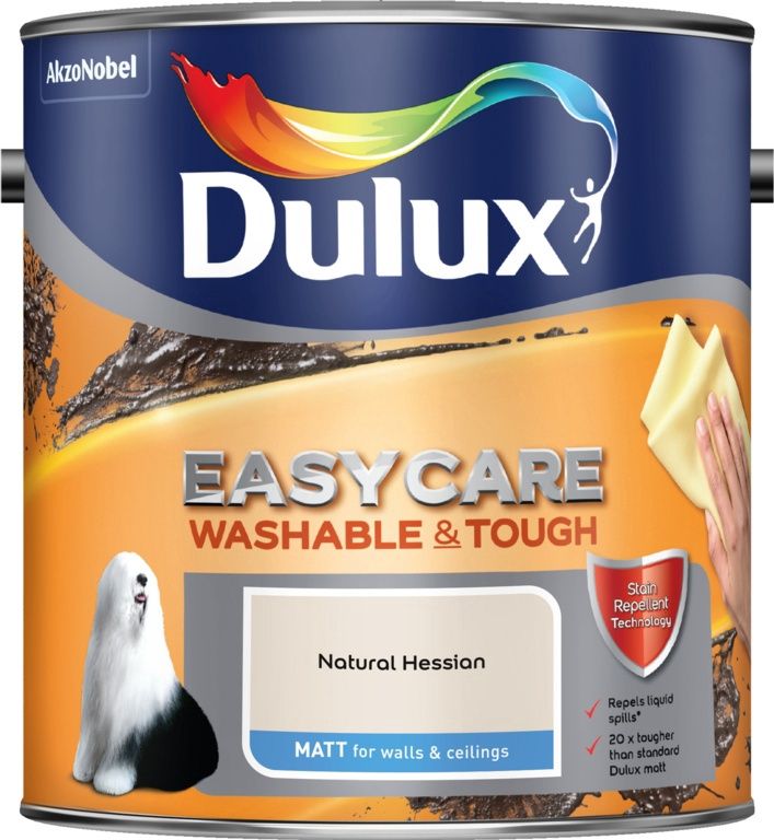 DULUX EASYCARE NATURAL HESSIAN 2.5LT