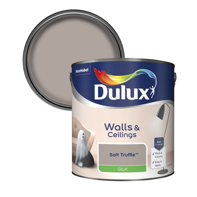 DULUX SILK SOFT TRUFFLE 2.5LT