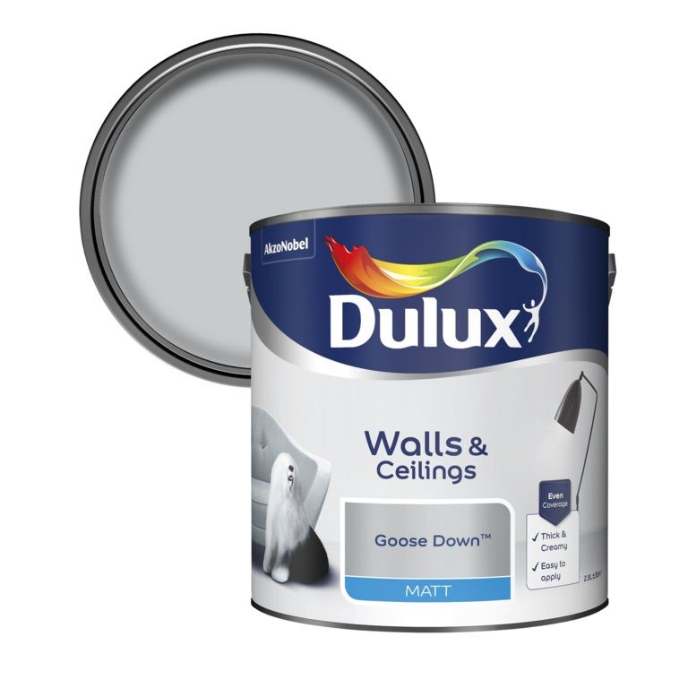 DULUX MATT GOOSE DOWN 2.5LT