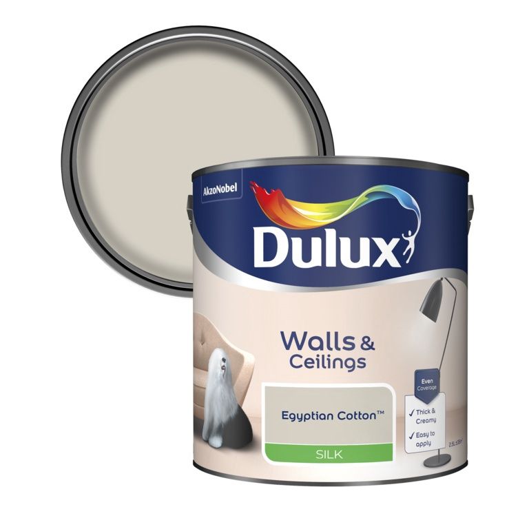 DULUX SILK EGYPTIAN COTTON 2.5LT