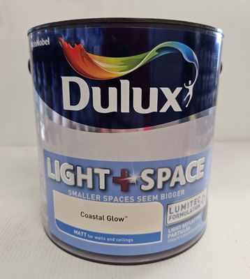 DULUX LIGHT &amp; SPACE COASTAL GLOW 2.5LT