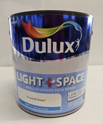 DULUX LIGHT &amp; SPACE FROSTED DAWN 2.5LT
