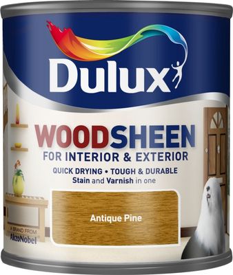 DULUX WOODSHEEN ANTIQUE PINE 250ML