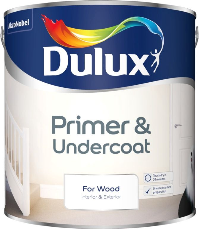 DULUX PRIMER &amp; UNDERCOAT FOR WOOD 2.5L