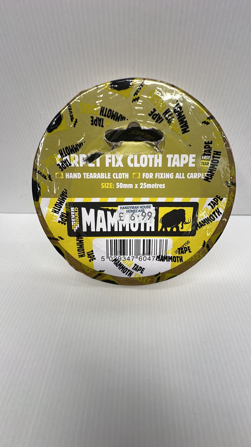 EVERBUILD CARPET FIX CLOTH TAPE