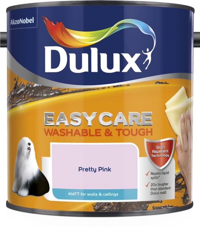 DULUX EASYCARE PRETTY PINK 2.5L