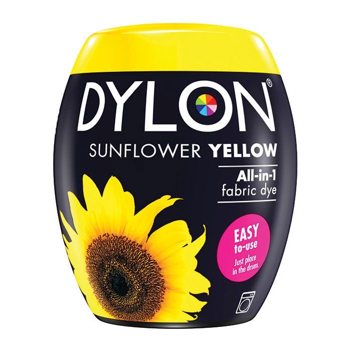 DYLON MACHINE DYE POD SUNFLOWER YELLOW