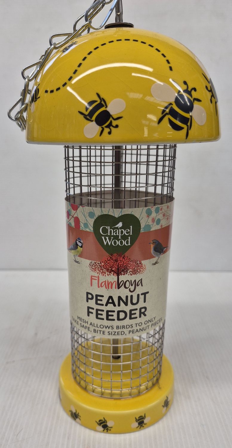 FLAMBOYA PEANUT FEEDER